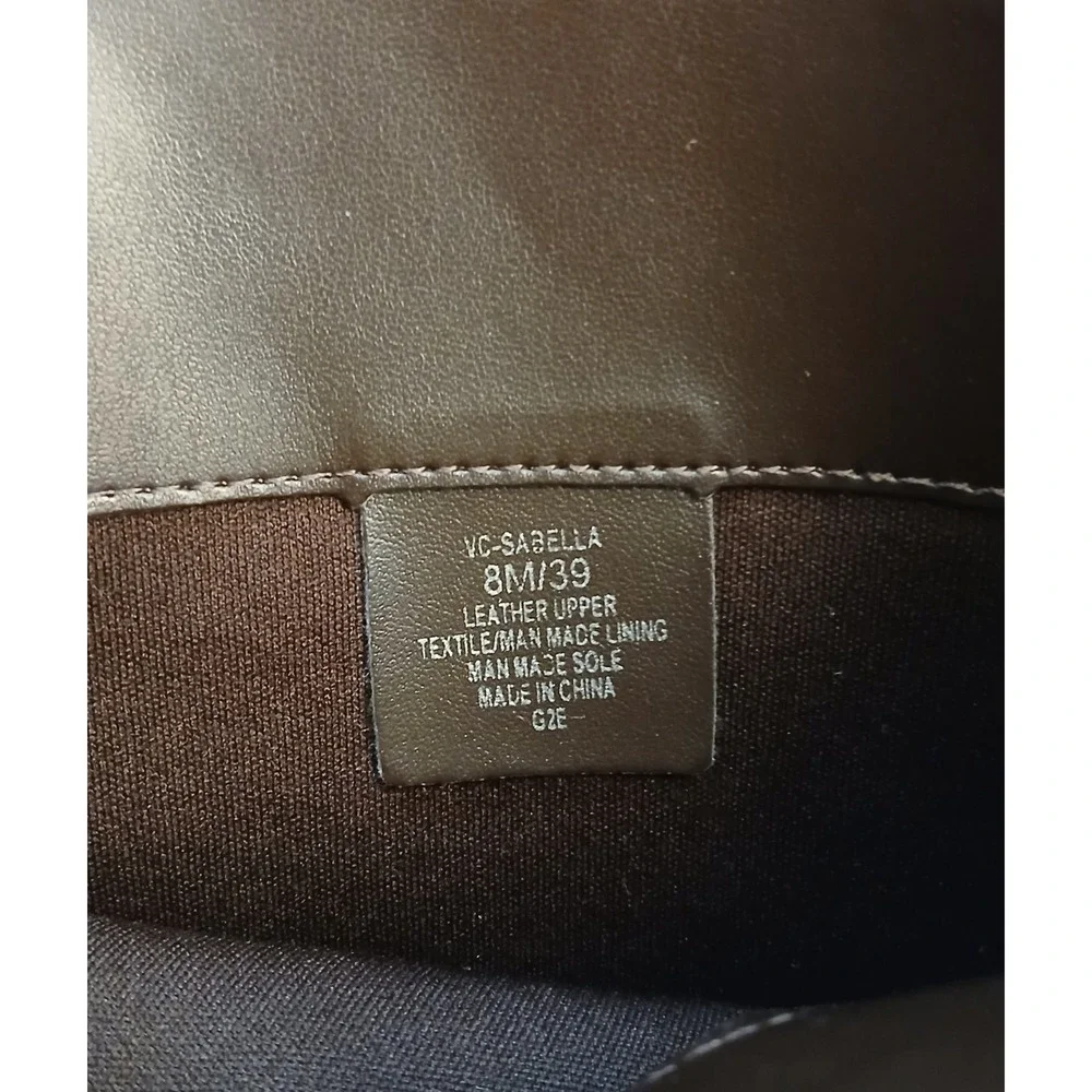 Vince Camuto Sabella Brown Suede Over The Knee Boots Pointed Toe Stiletto 8M